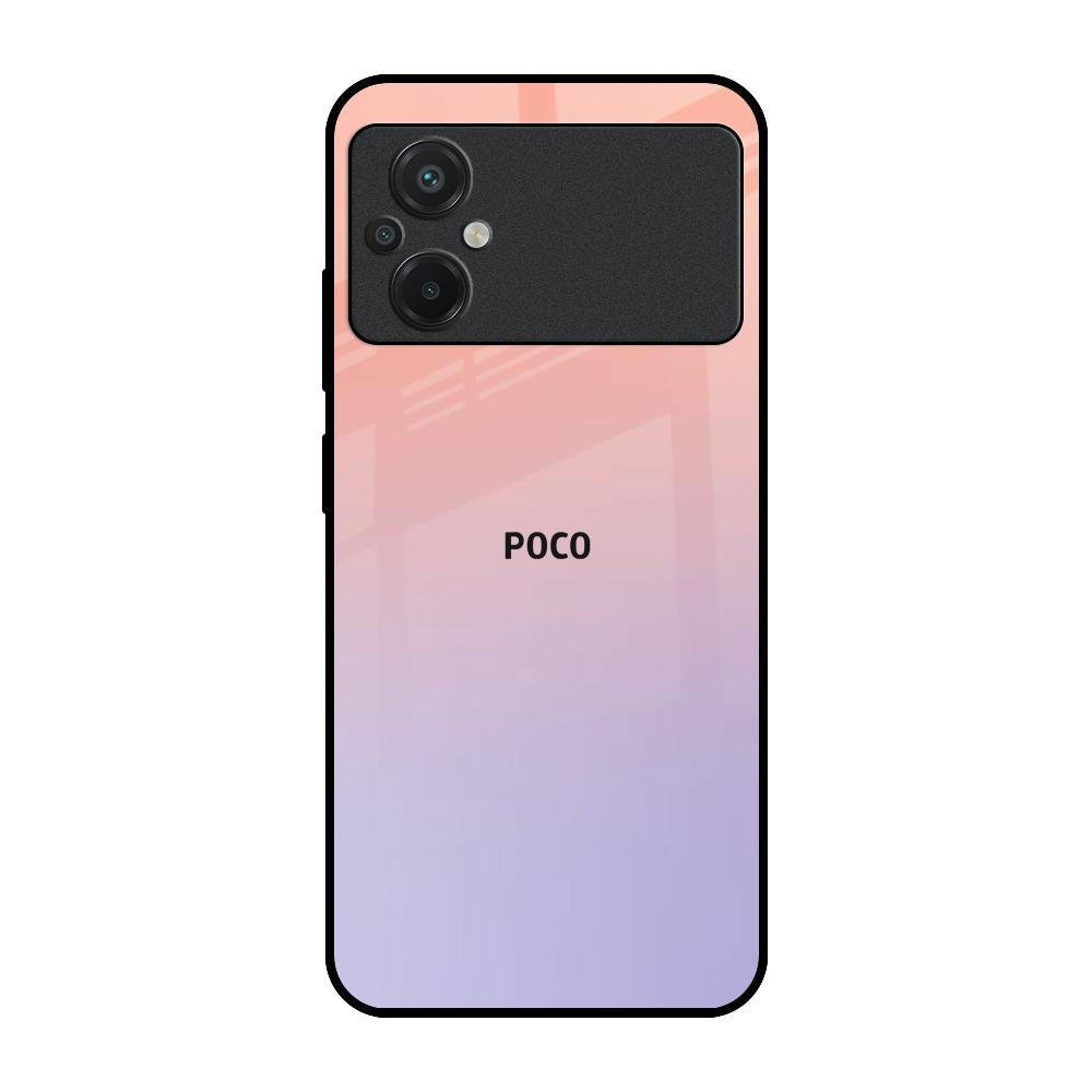 Dawn Gradient Poco M5 Glass Back Cover Online