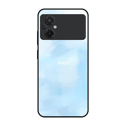 Bright Sky Poco M5 Glass Back Cover Online