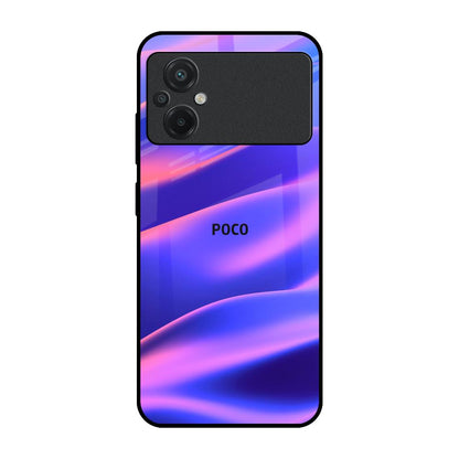 Colorful Dunes Poco M5 Glass Back Cover Online