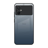 Smokey Grey Color Poco M5 Glass Back Cover Online