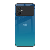 Celestial Blue Poco M5 Glass Back Cover Online