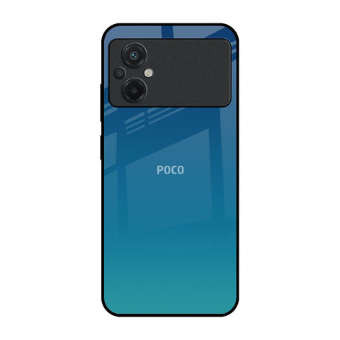 Celestial Blue Poco M5 Glass Back Cover Online