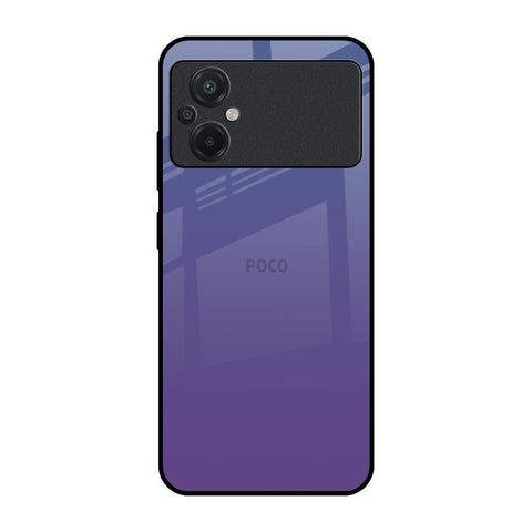 Indigo Pastel Poco M5 Glass Back Cover Online