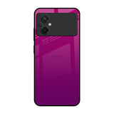 Magenta Gradient Poco M5 Glass Back Cover Online