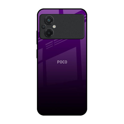 Harbor Royal Blue Poco M5 Glass Back Cover Online