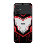 Quantum Suit Poco M5 Glass Back Cover Online