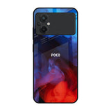 Dim Smoke Poco M5 Glass Back Cover Online
