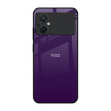 Dark Purple Poco M5 Glass Back Cover Online