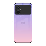 Lavender Gradient Poco M5 Glass Back Cover Online