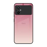 Blooming Pink Poco M5 Glass Back Cover Online