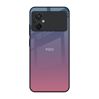 Pastel Gradient Poco M5 Glass Back Cover Online