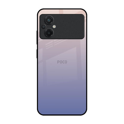 Rose Hue Poco M5 Glass Back Cover Online