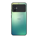 Dusty Green Poco M5 Glass Back Cover Online