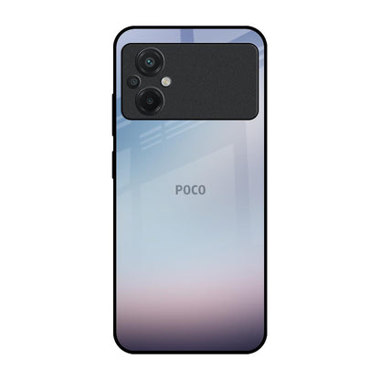 Light Sky Texture Poco M5 Glass Back Cover Online