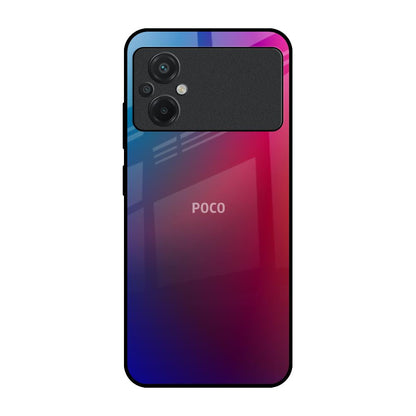 Magical Color Shade Poco M5 Glass Back Cover Online