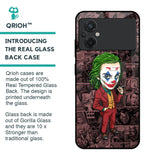 Joker Cartoon Glass Case for Poco M5