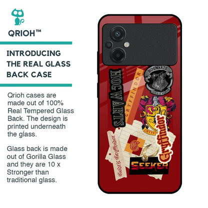 Gryffindor Glass Case for Poco M5