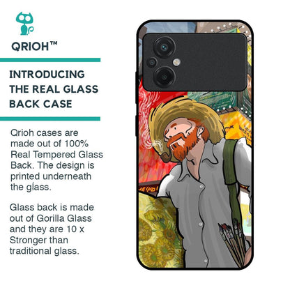 Loving Vincent Glass Case for Poco M5