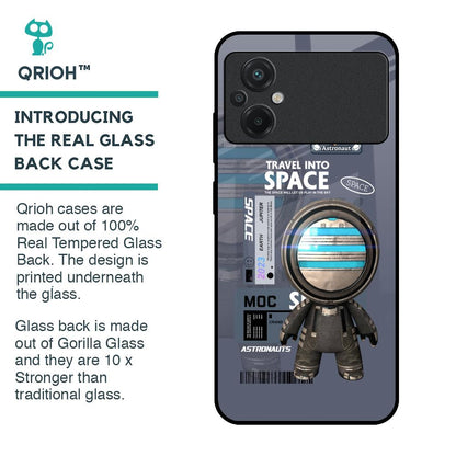 Space Travel Glass Case for Poco M5