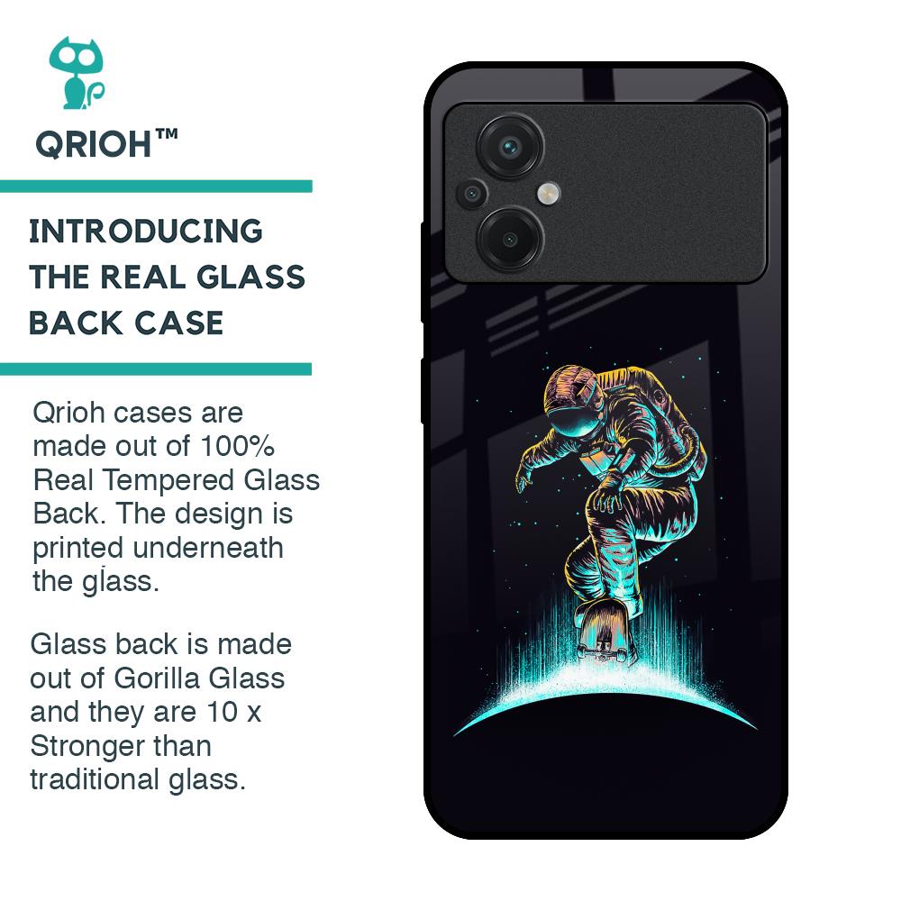 Star Ride Glass Case for Poco M5
