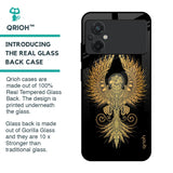 Mythical Phoenix Art Glass Case for Poco M5