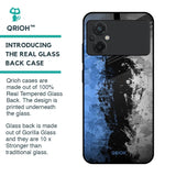 Dark Grunge Glass Case for Poco M5
