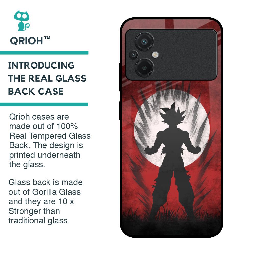 Japanese Animated Glass Case for Poco M5