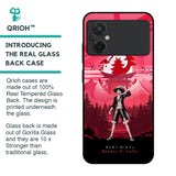 Lost In Forest Glass Case for Poco M5