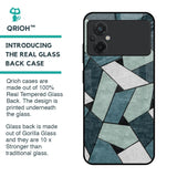 Abstact Tiles Glass Case for Poco M5