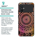 Floral Mandala Glass Case for Poco M5