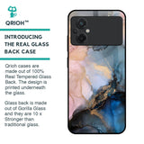 Marble Ink Abstract Glass Case for Poco M5
