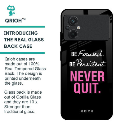 Be Focused Glass Case for Poco M5