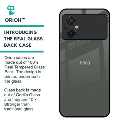 Charcoal Glass Case for Poco M5