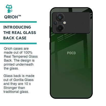 Deep Forest Glass Case for Poco M5