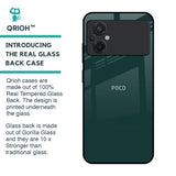 Olive Glass Case for Poco M5