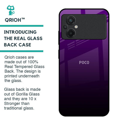 Harbor Royal Blue Glass Case For Poco M5
