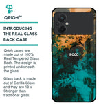 Watercolor Wave Glass Case for Poco M5