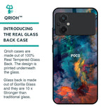 Colored Storm Glass Case for Poco M5