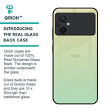 Mint Green Gradient Glass Case for Poco M5