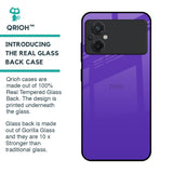 Amethyst Purple Glass Case for Poco M5