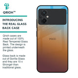 Rich Brown Glass Case for Poco M5