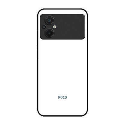 Arctic White Poco M5 Glass Cases & Covers Online