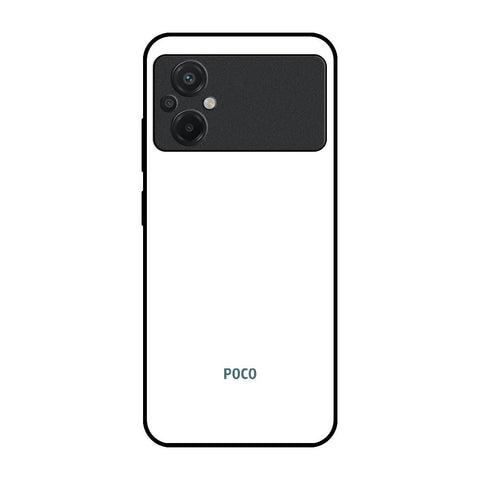 Arctic White Poco M5 Glass Cases & Covers Online