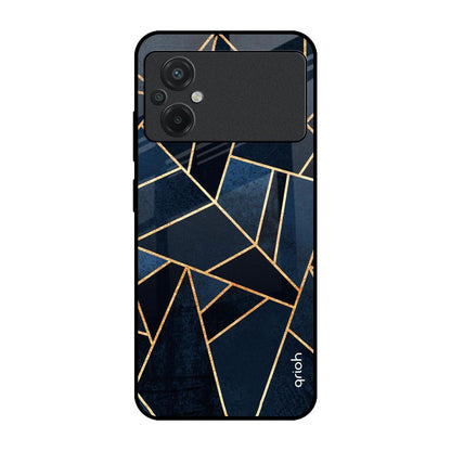 Abstract Tiles Poco M5 Glass Cases & Covers Online