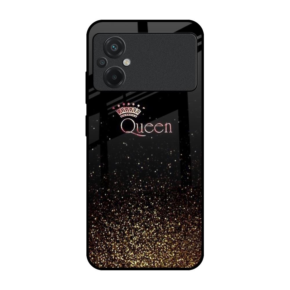 I Am The Queen Poco M5 Glass Cases & Covers Online