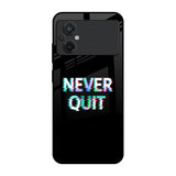 Never Quit Poco M5 Glass Cases & Covers Online