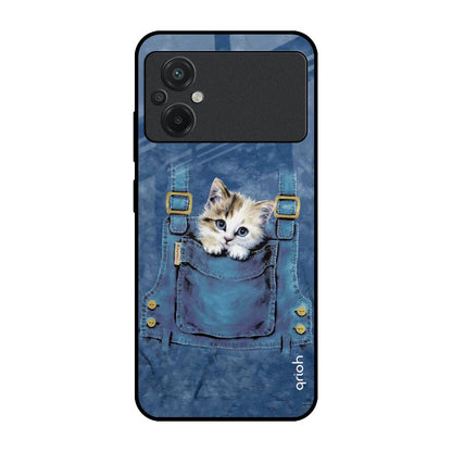 Kitty In Pocket Poco M5 Glass Cases & Covers Online