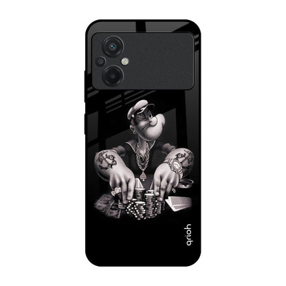 Gambling Problem Poco M5 Glass Cases & Covers Online
