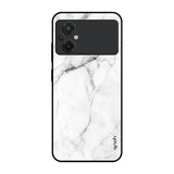 Modern White Marble Poco M5 Glass Cases & Covers Online