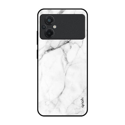 Modern White Marble Poco M5 Glass Cases & Covers Online